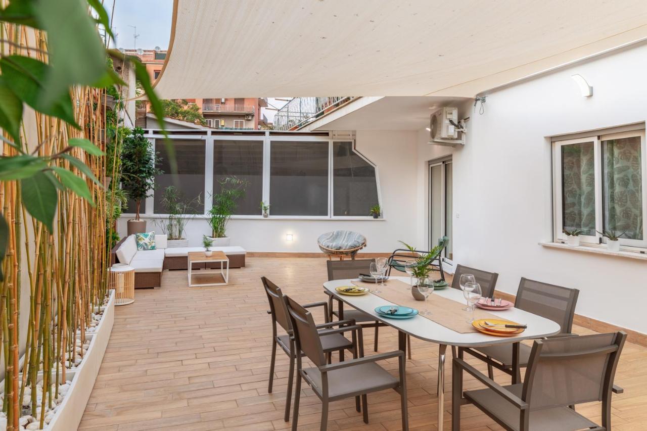 G&G Green Garden - Appartamento Con Ampio Terrazzo Esterno By FollowgreenhouseRoma Exterior foto