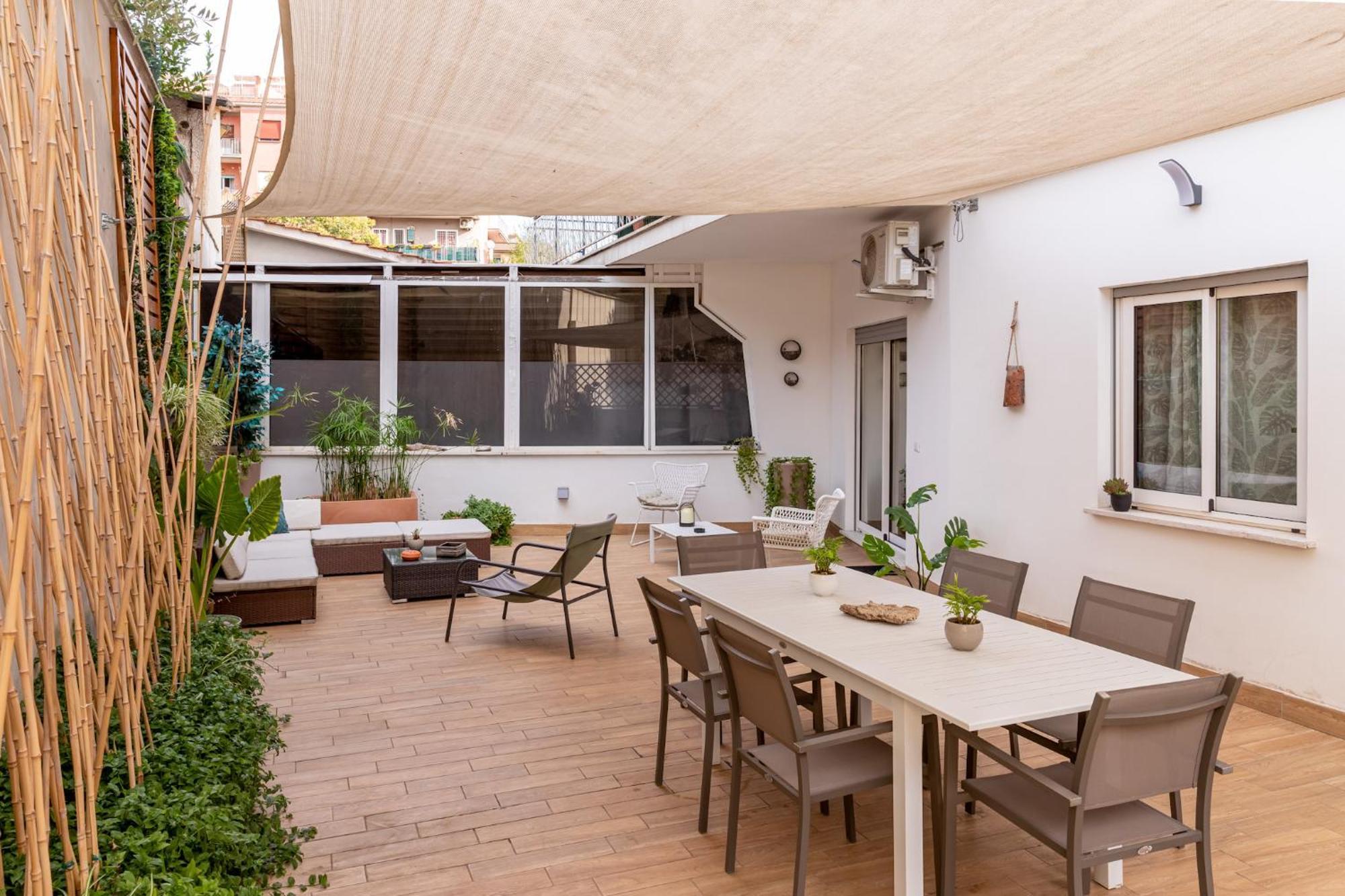 G&G Green Garden - Appartamento Con Ampio Terrazzo Esterno By FollowgreenhouseRoma Exterior foto